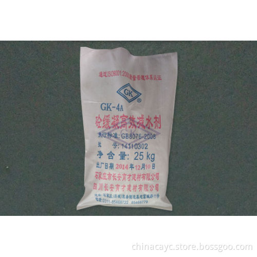 GK-4A retarding efficient superplasticizer